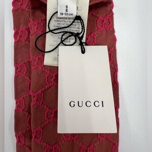 Gucci Logo High Socks/Knee Highs NWT